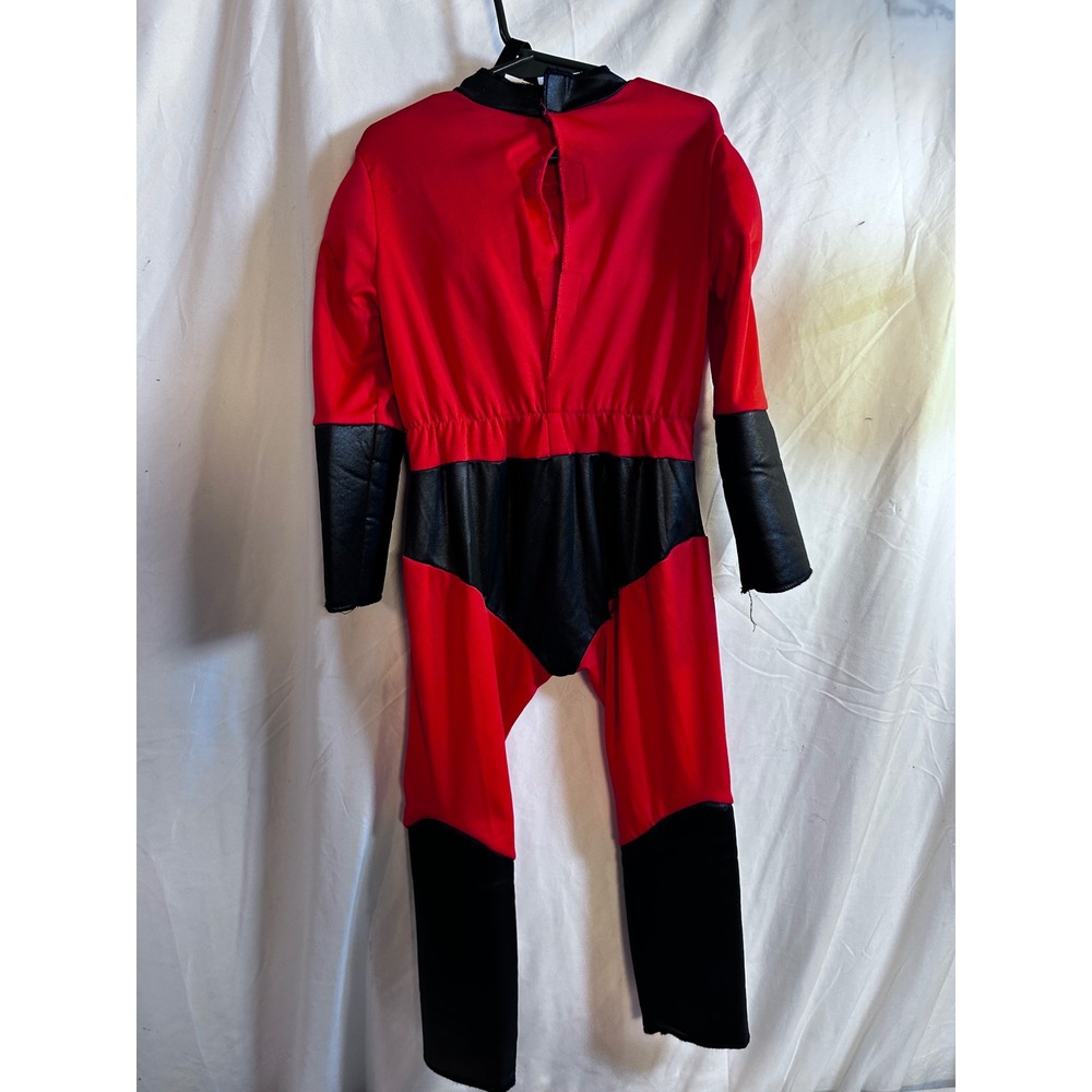 Disney Incredibles 2 Dash Costume 3T-4T Red Muscle Jumpsuit Kids - Picture 3 of 4